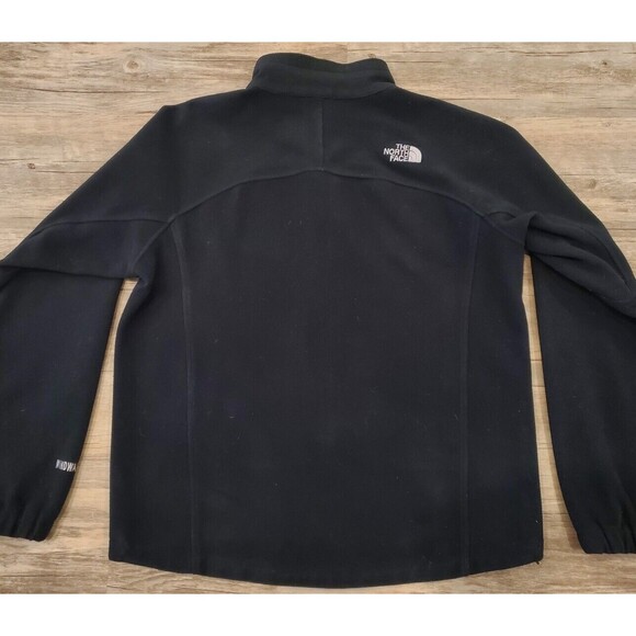 North Face WindWall Heavyweight Fleece Jacket Black Sz M Performance Full Zip - Picture 10 of 16